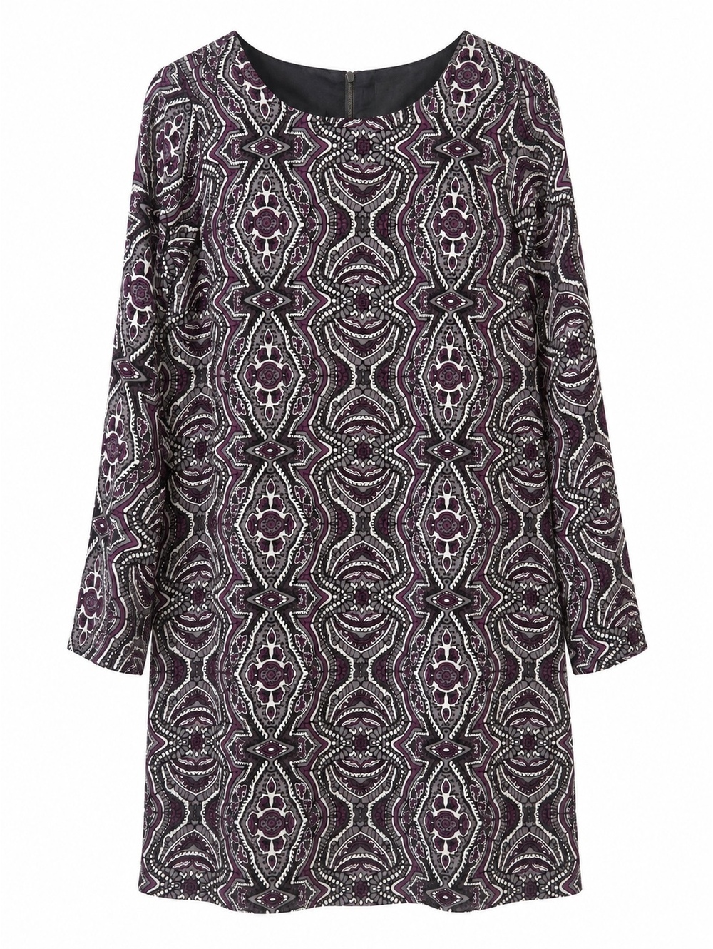 prAna Women's Long Sleeve Patterned Dress Size M
